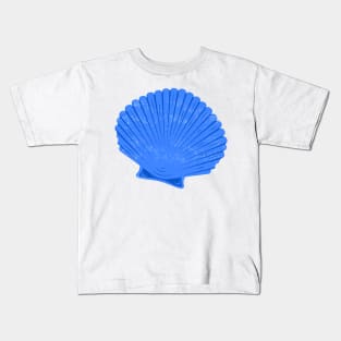 Blue clam shell Kids T-Shirt